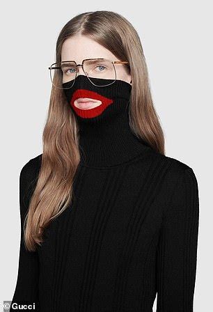 balavanca knit top black gucci|gucci black face sweater.